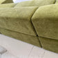 Bespoke Large Olive Velvet Modular Sofa Set