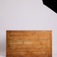 Antique European Pine Farmhouse Table with Single Drawer