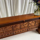 Vintage Carved Wooden Sideboard / Room Divider