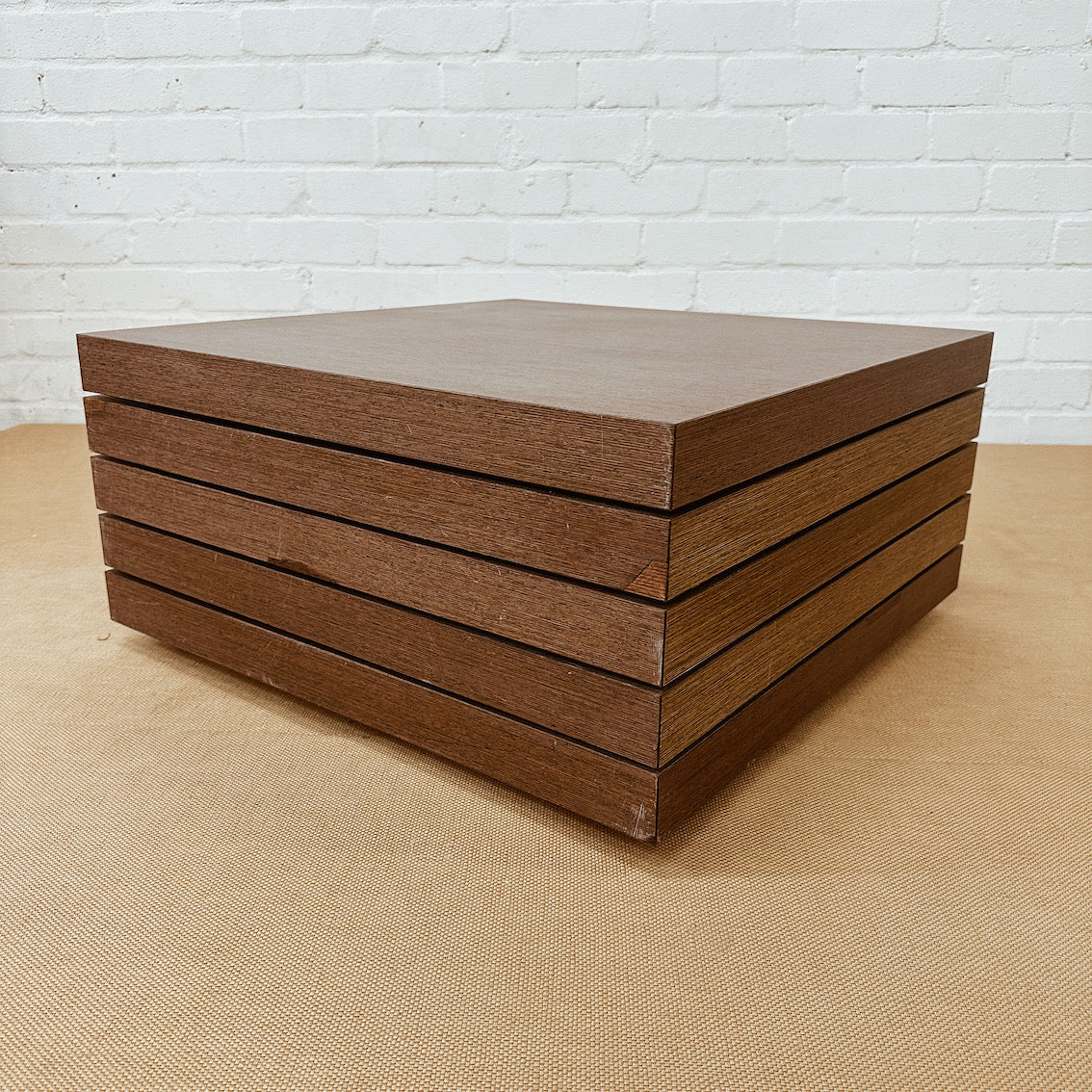 Vintage Ligne Roset Swivel Cocktail Coffee Table