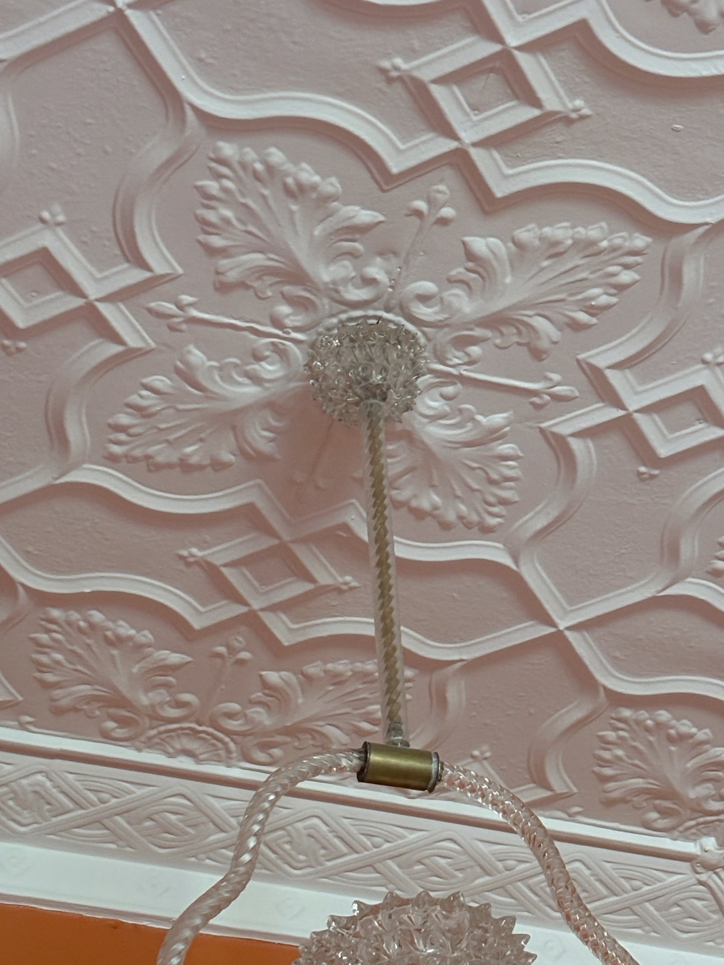 Vintage Murano Rostrato Pendant Light