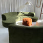 Bespoke Green Curved Modular Sofa