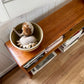 Vintage timber book shelf
