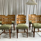 Restored Burl Chairs - Set of Eight