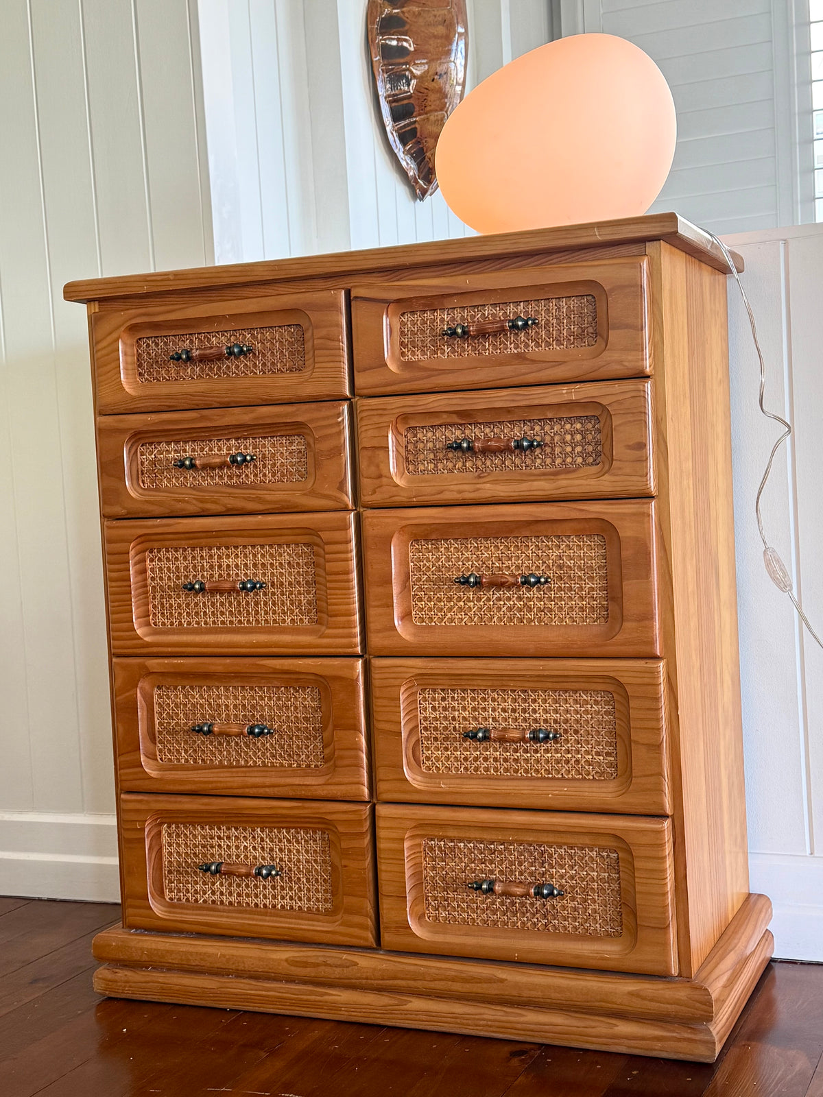 Vintage Tallboy Dresser