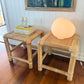 Pair of Bamboo Side Tables