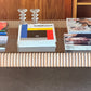 1970s Reed & Glass Coffee Table