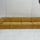 Yellow Corduroy Modular Sofa