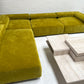 Bespoke Chartreuse Velvet Modular Sofa Set