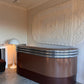 Vintage Custom Space Age Chrome Bar / Counter