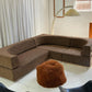 ON HOLD - Vintage Italian Designer Chunky Boucle Modular Sofa