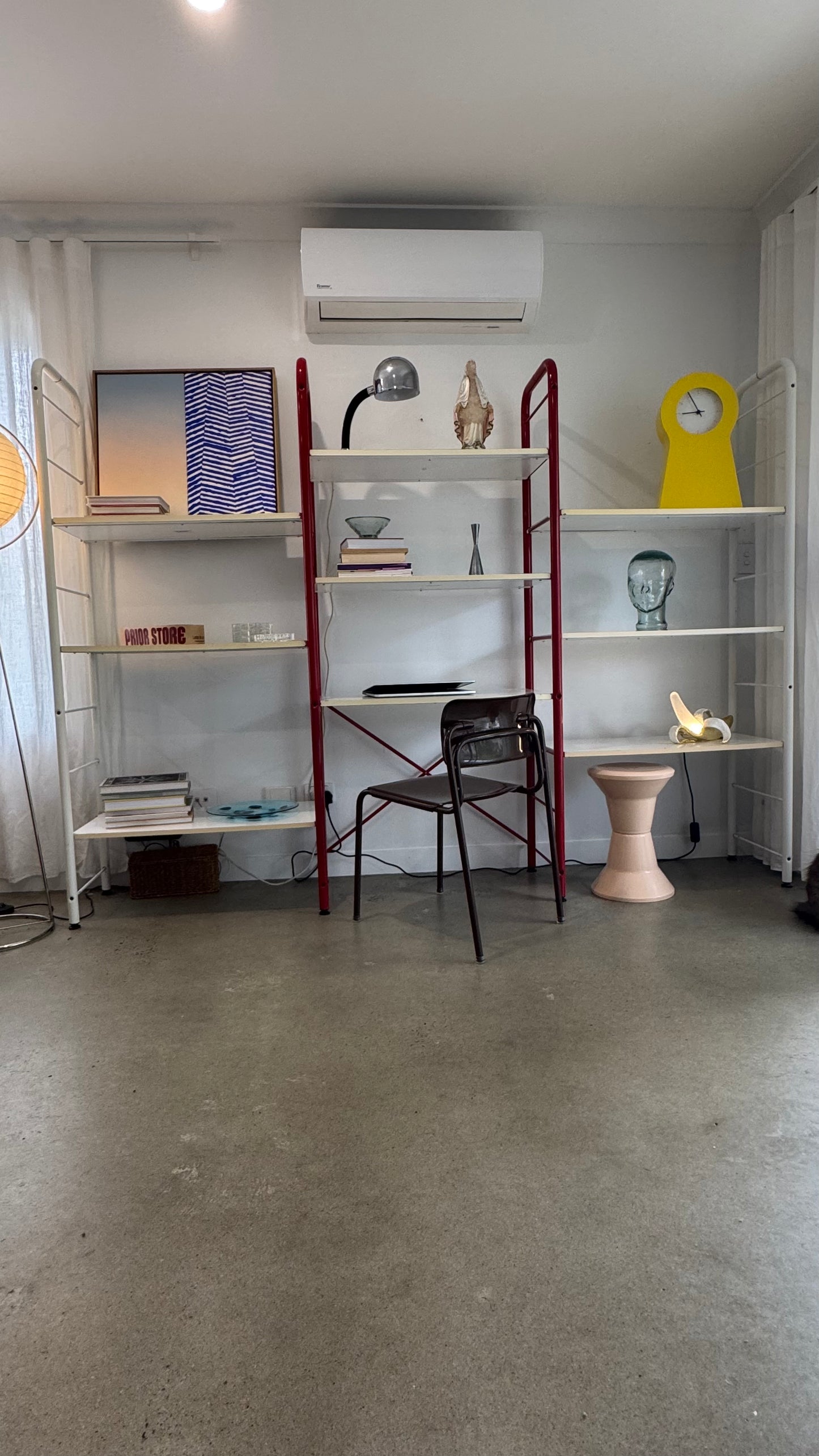 Vintage 80s Australian designed Modular Shelf System by Tubo