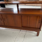 Vintage Carved Wooden Sideboard / Room Divider