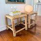 Pair of Bamboo Side Tables