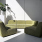 Green Corduroy Modular Sofa