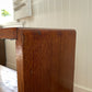Vintage timber book shelf