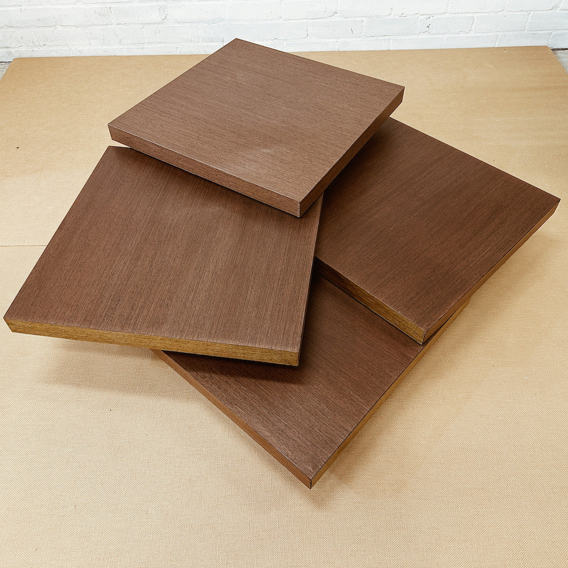 Vintage Ligne Roset Swivel Cocktail Coffee Table