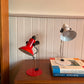 Vintage enamel desk lamps