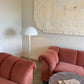 Vintage Dusty Pink Custom Made Sofas, 80's