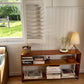 Vintage timber book shelf