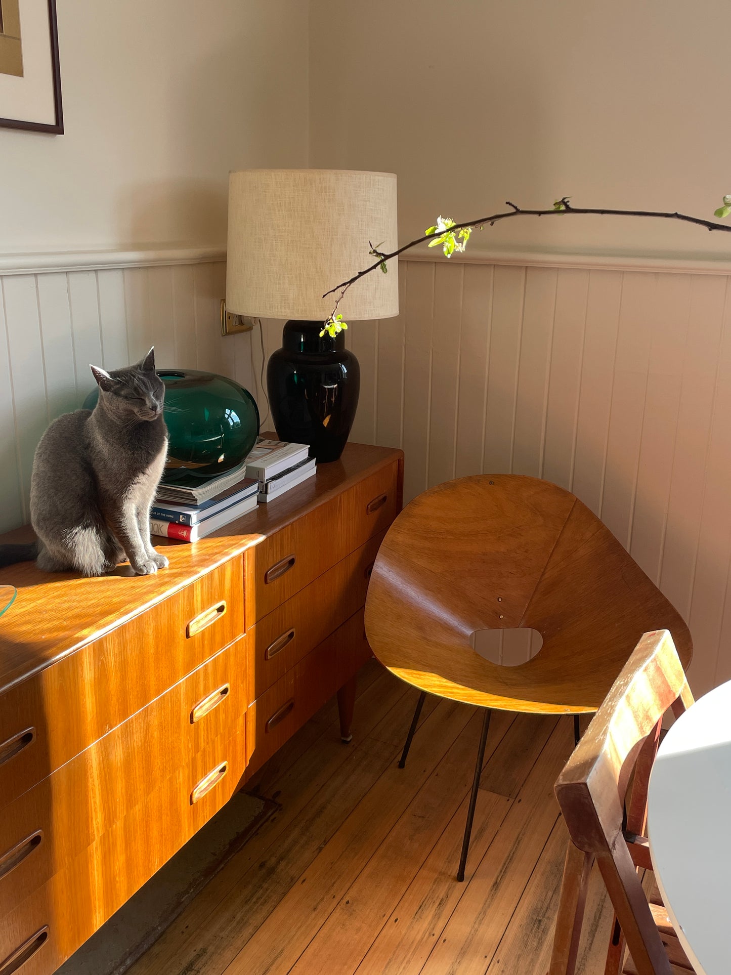 ON HOLD - Mid Century ‘Kone’ chair by Roger McLay