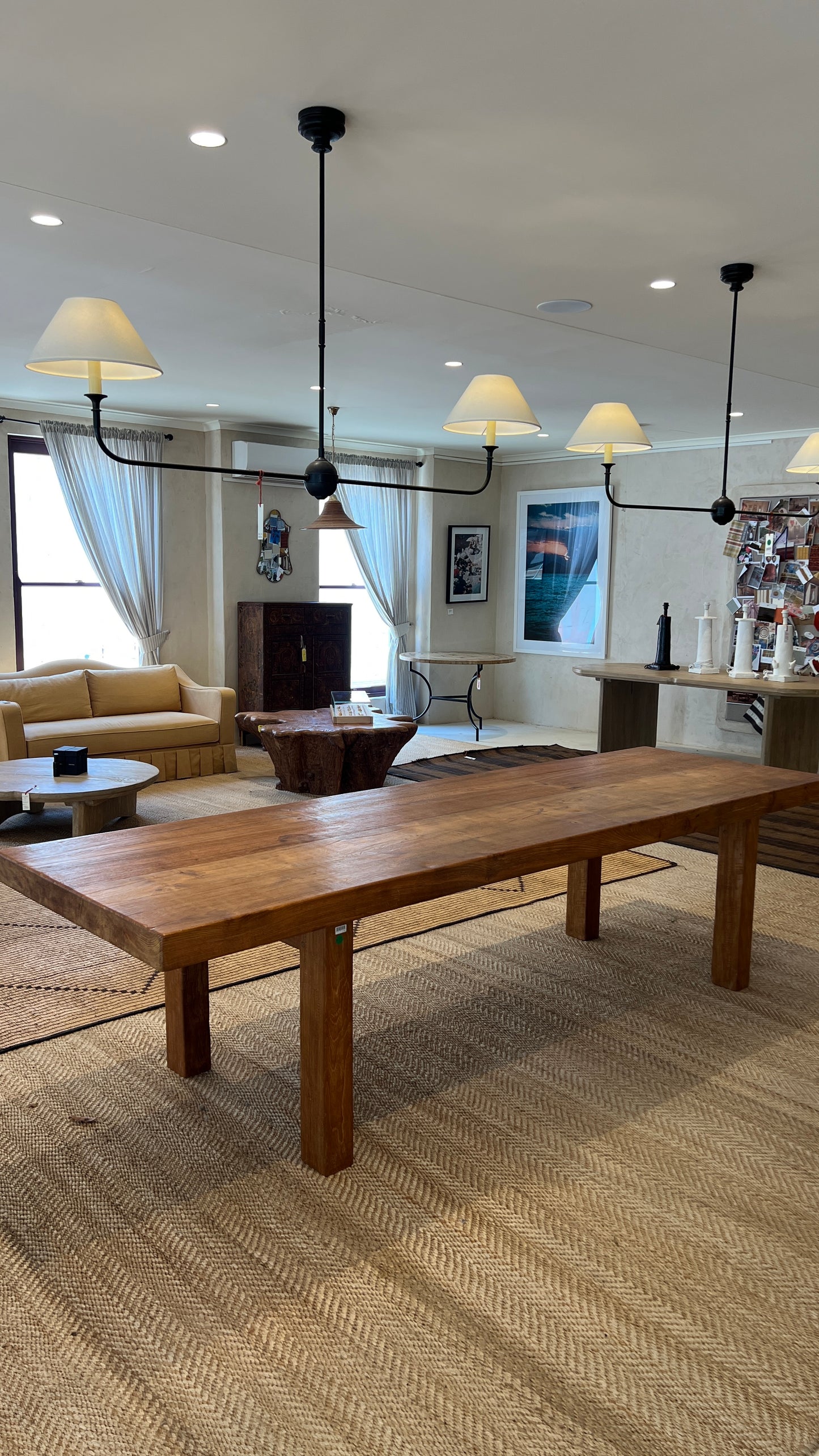 Antique Teak Dining Table