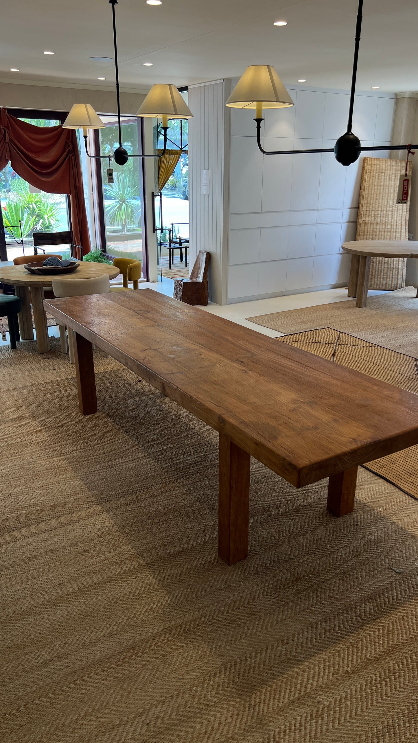 Antique Teak Dining Table