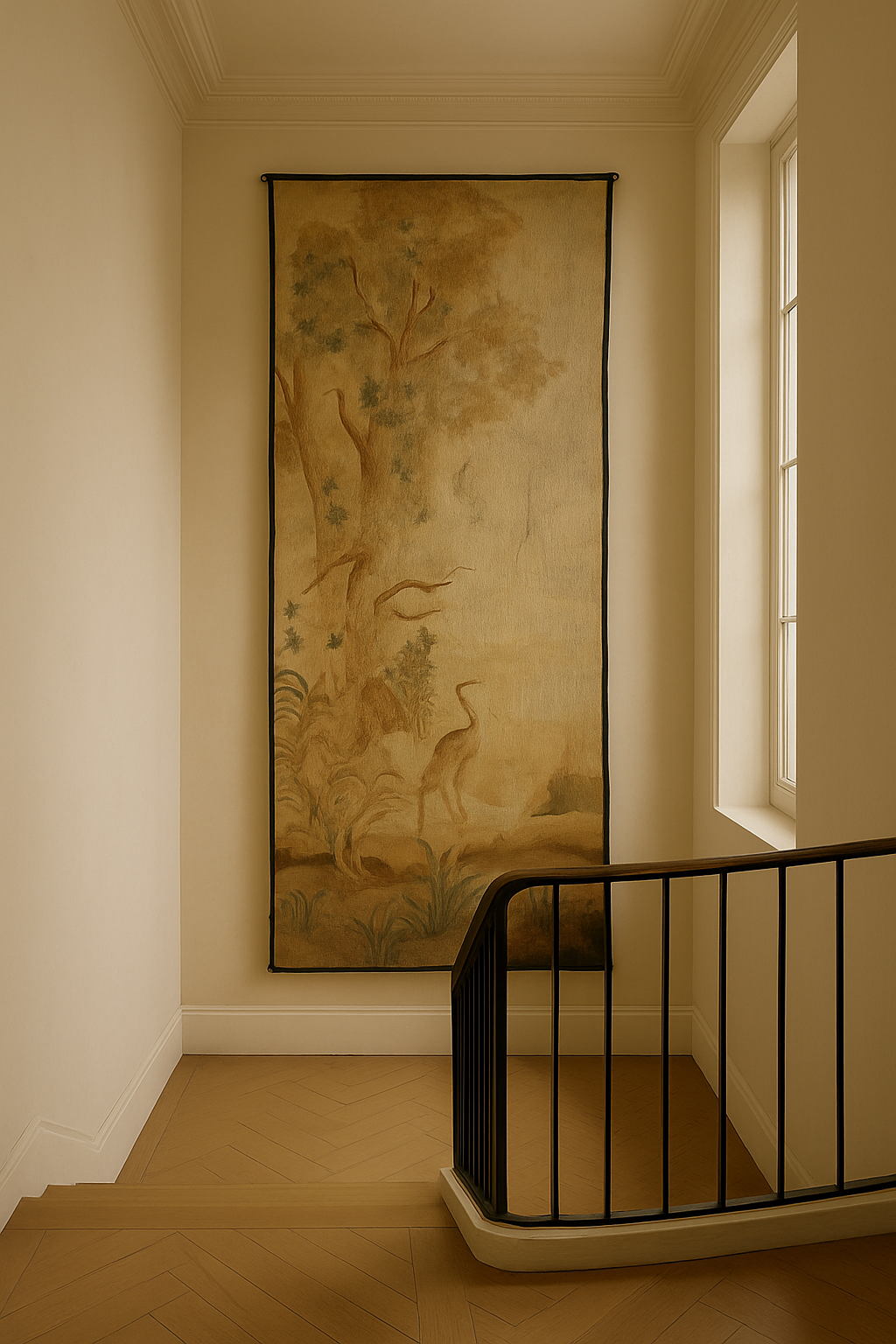 1800s Aubusson Tapestry, France