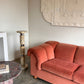 Vintage Dusty Pink Custom Made Sofas, 80's