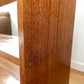 Vintage timber book shelf
