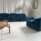 Zotta Vintage Corduroy Modular Chairs - Four Available