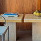 Pair of Vintage Italian Travertine Tables