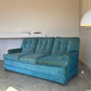 Vintage Blue / Green Striped Midcentury Sofa, 60’s