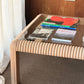 1970s Reed & Glass Coffee Table