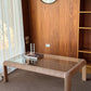 1970s Reed & Glass Coffee Table