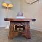 Vintage Retro Tile & Cedar Coffee Table - Spanish Revival