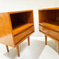 Pair of Teak Bedside Tables