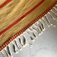 Terracotta and Fawn Single Line Rug by Beni Rug