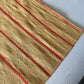 Terracotta and Fawn Single Line Rug by Beni Rug