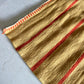 Terracotta and Fawn Single Line Rug by Beni Rug