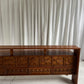 Vintage Carved Wooden Sideboard / Room Divider
