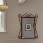 Large Vintage Wrought Iron Mirror