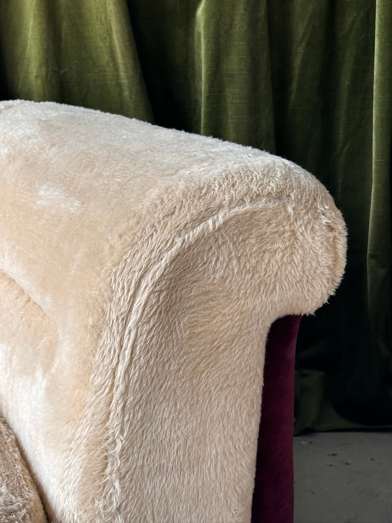 Vintage 8 Piece Fluffy Vanderoza Modular Sofa, 70’s