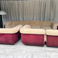 Vintage 8 Piece Fluffy Vanderoza Modular Sofa, 70’s