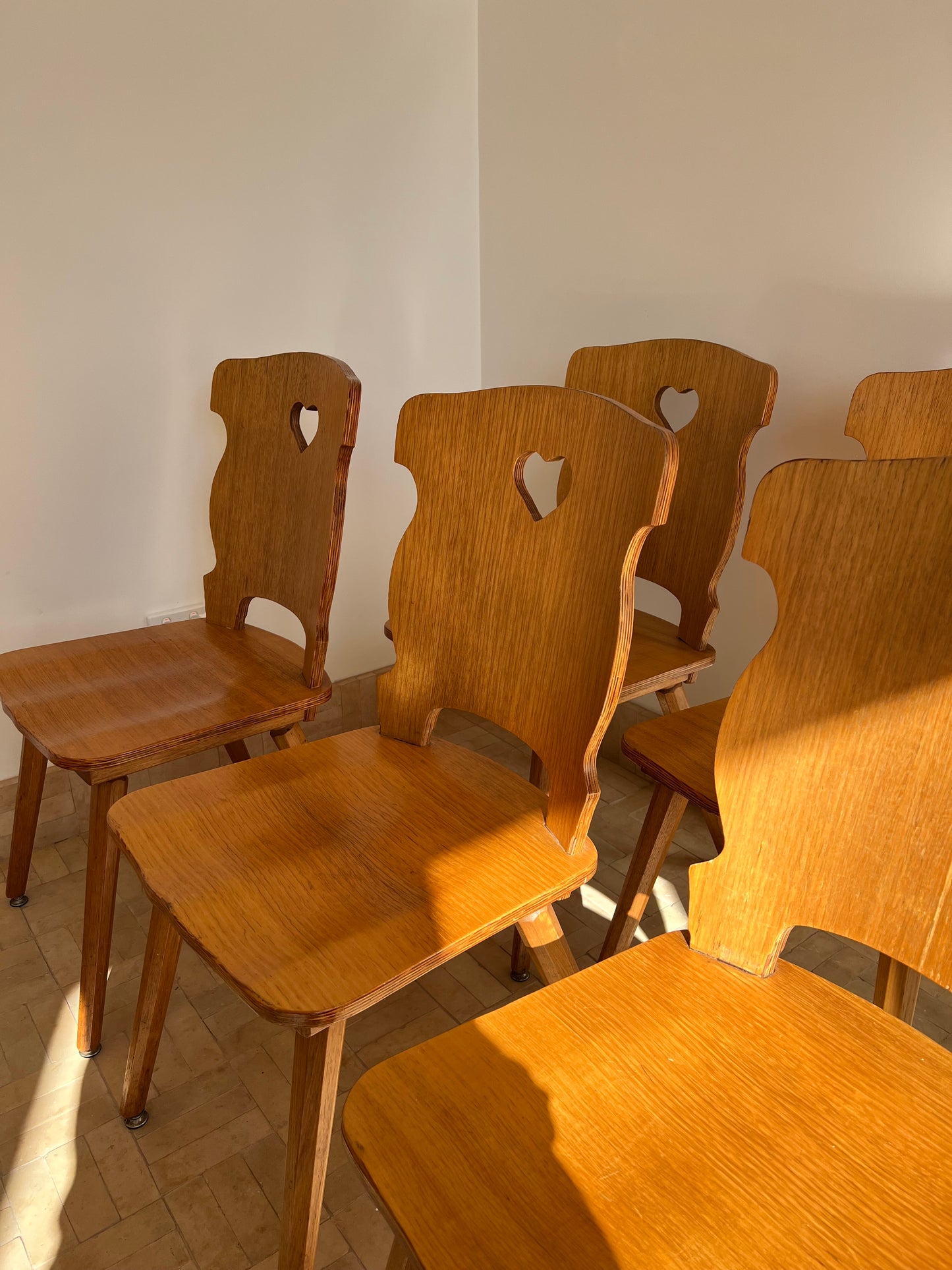 Mid Century Timber Dining Chair (set of 6)