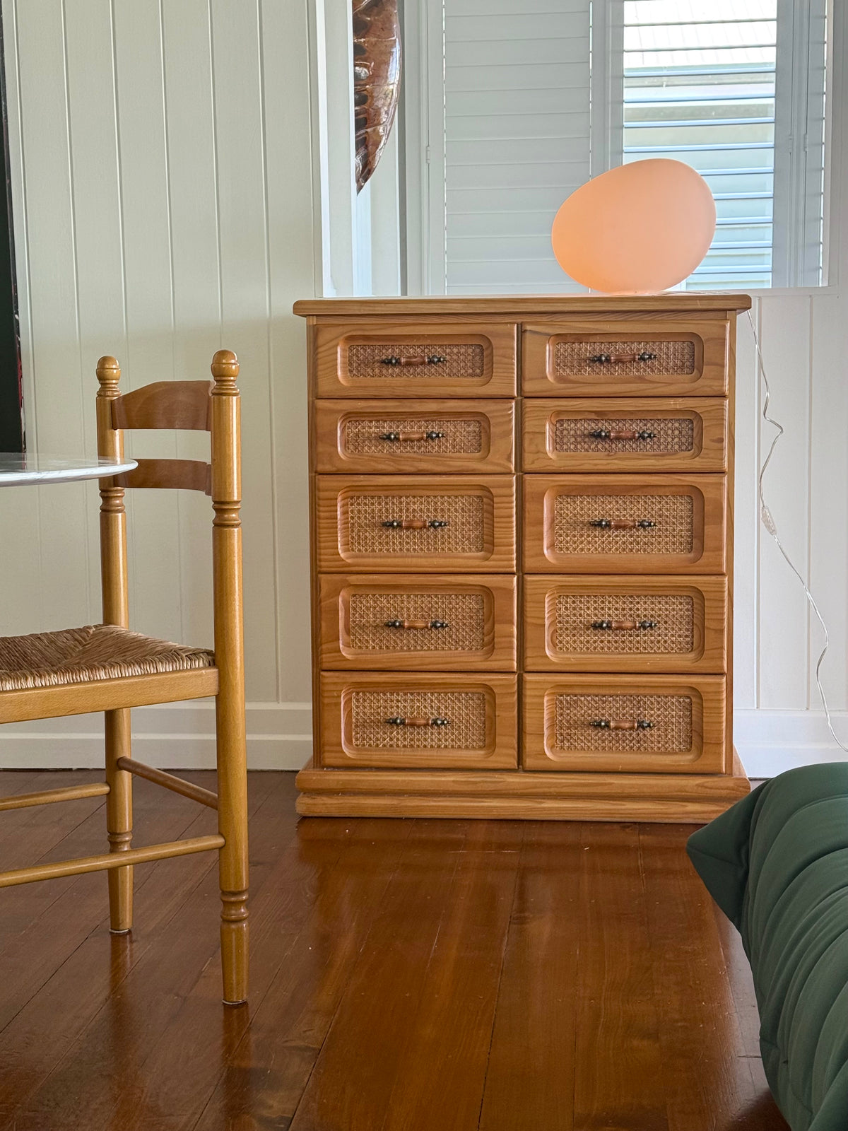 Vintage Tallboy Dresser