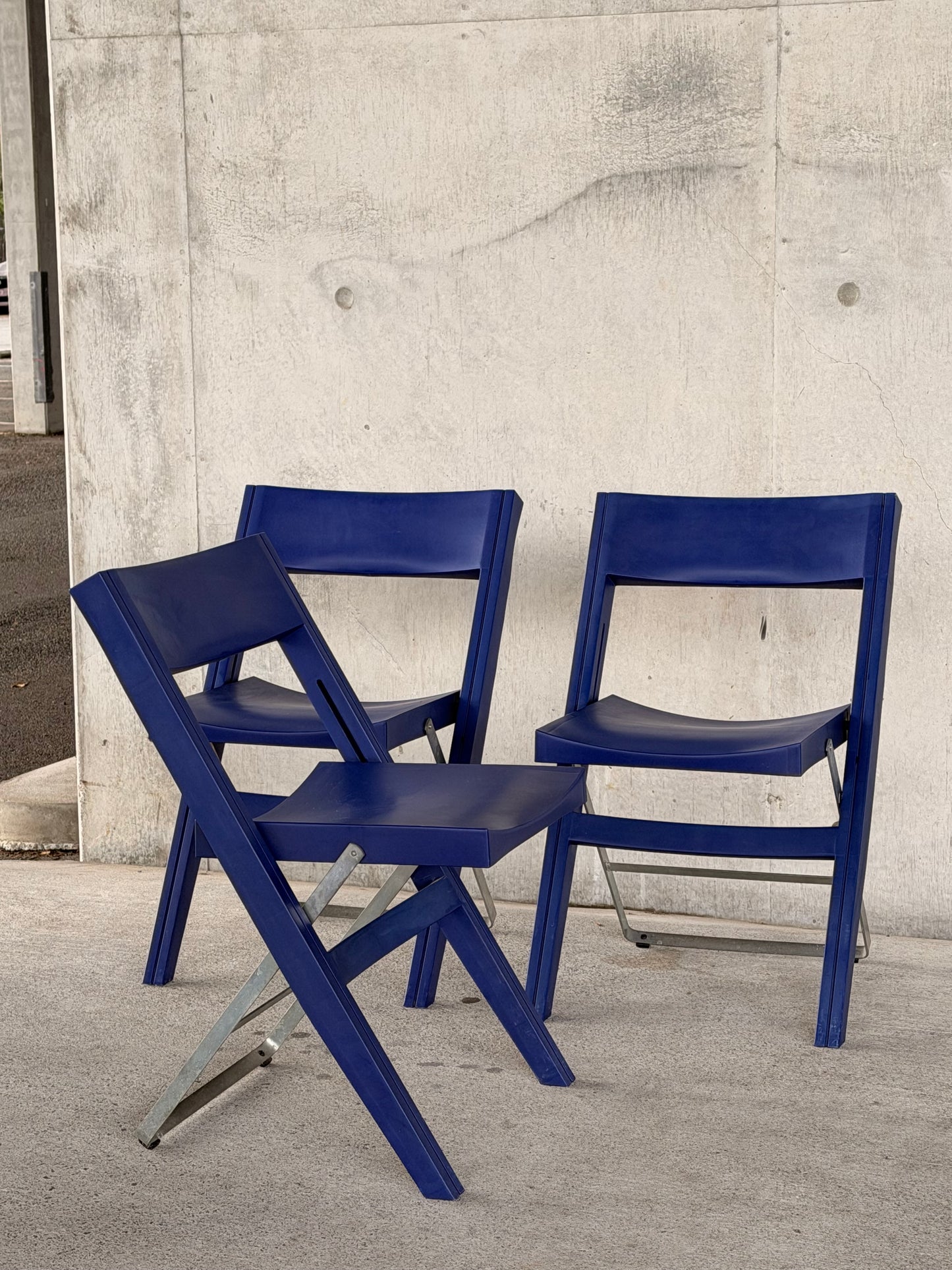 Vintage IKEA “Sennik” folding chairs by Niels Gammelgaard - Four Available