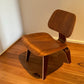 - Set of Two Herman Miller Eames LCW Walnut Lounge Chairs
