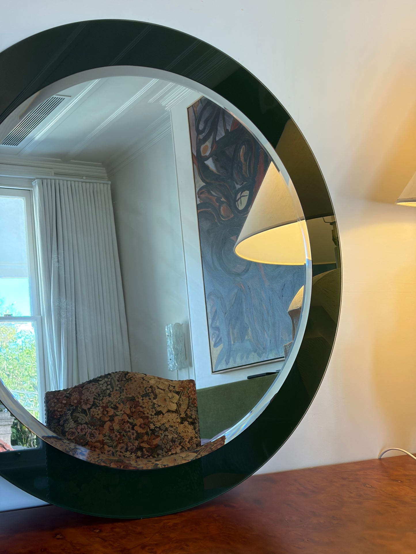 Vintage Glass Mirror