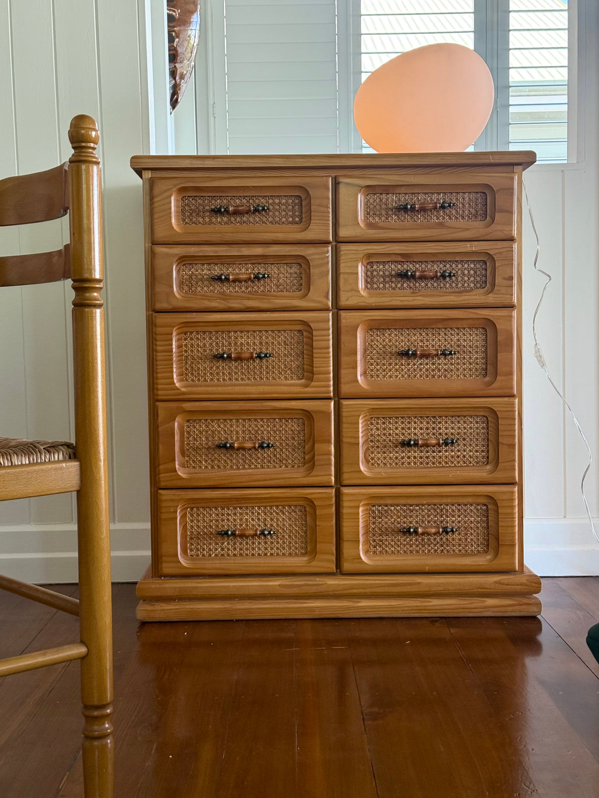 Vintage Tallboy Dresser